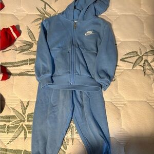 Nike Kids Light Blue Hoodie & Joggers Set